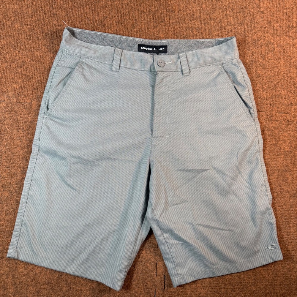 A+ bmx O'Neill Hybrid Shorts Mens 32 Gray Stretch Boardshorts Walk Shorts 2423